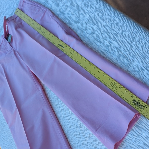 NWT Express Design‎ Studio Pink Editor Pants, Size 12 - Picture 10 of 12